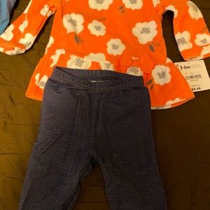New With Tags - Carter’s Baby Girls 3-6 Month Outfit